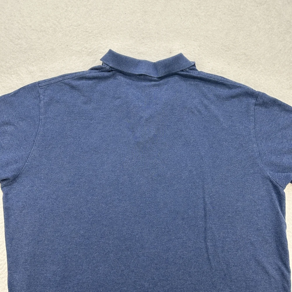 Polo Ralph Lauren Shirt Mens 2XL Blue Short Sleeve Classic Fit Polo Embroidered